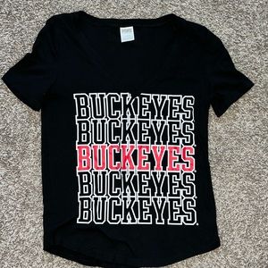 Pink buckeyes shirt